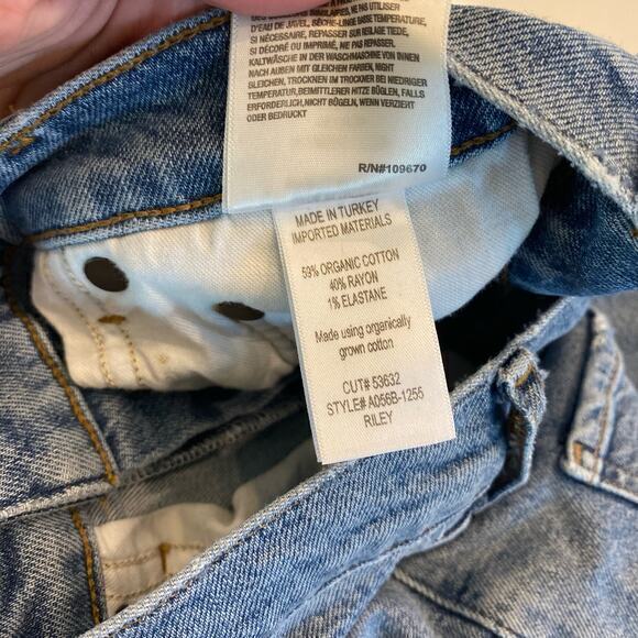 AGOLDE Riley High Rise Straight Crop Jeans‎ size 26 - Picture 7 of 11